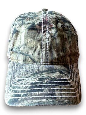 Mossy Oak Break Up Infinity Camo Baseball Hat Large Heavy Contrast Stitch